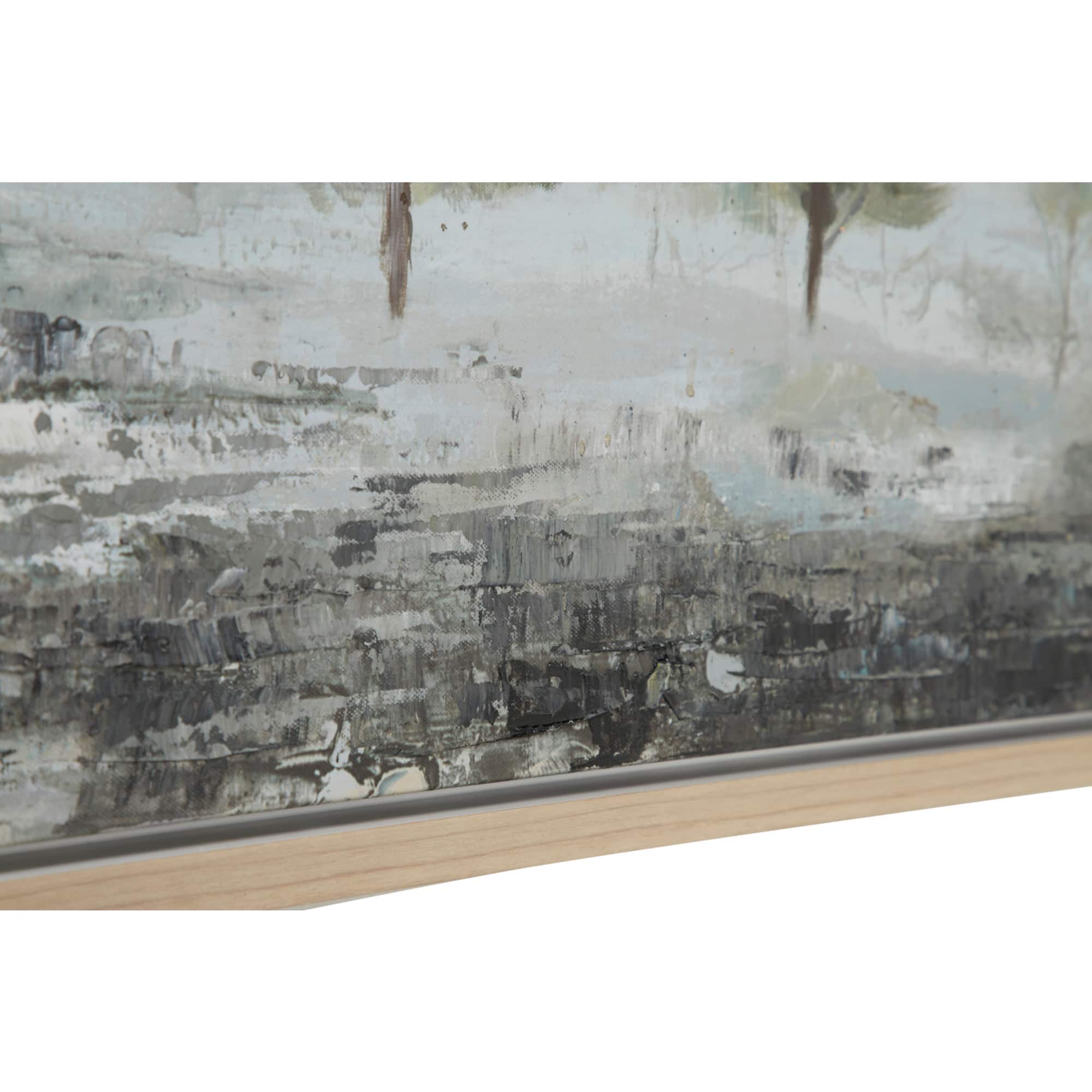 Green Traditional Landscape Canvas Wall Art, 20" x 71"